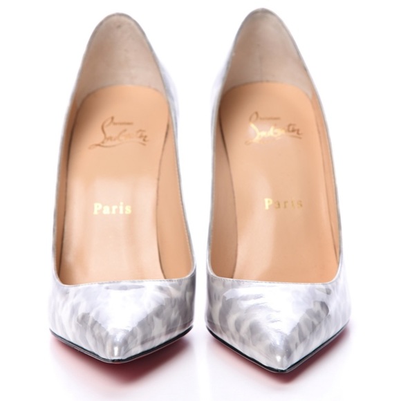 Christian Louboutin Kate 100 Patent Gigi Sz40 - Picture 2 of 7